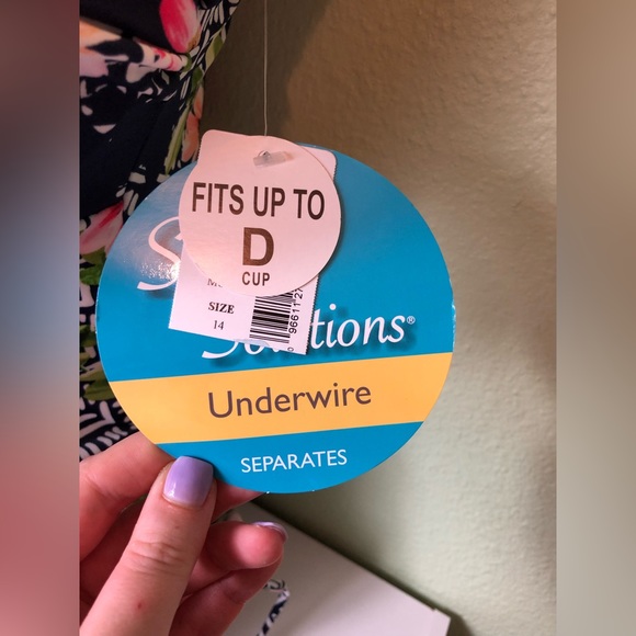 Swim Solutions Tankini Top - Picture 6 of 7